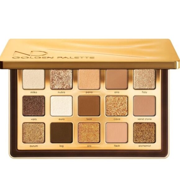 Natasha Deona Golden Eyeshadow Palette - Picture 2 of 12